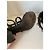 Valentino Garavani Rockstud Sandali Tacco Pelle Nera Nero - vista 6