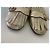 Gucci Mule in pelle lamé dorata con frange D'oro - vista 6