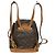 Louis Vuitton Montsouris Monogram Canvas MM Marrone - vista 2