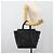 Céline CELINE Luggage Micro Shopper Handtasche aus Leder Schwarz Silber Authentisch ka4855SAM - Ansicht 24
