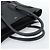 Céline CELINE Luggage Micro Shopper Handtasche aus Leder Schwarz Silber Authentisch ka4855SAM - Ansicht 7