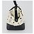 Borsa MCM Vicetos Logogram PVC Pelle White Gold Auth 187374 Bianco D'oro - vista 4