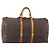 LOUIS VUITTON Bolso Boston Monogram Keepall 50 M41426 LV Auth 184669 Monograma
