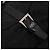 Zaino PRADA Nylon Nero Argento Auth 183221 - vista 19