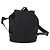 Zaino PRADA Nylon Nero Argento Auth 183221 - vista 2