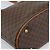 Céline Borsa a Mano CELINE Macadam Canvas PVC Pelle Marrone Oro Auth 187377 D'oro - vista 14