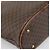 Céline Borsa a Mano CELINE Macadam Canvas PVC Pelle Marrone Oro Auth 187377 D'oro - vista 16