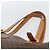 Céline Borsa a Mano CELINE Macadam Canvas PVC Pelle Marrone Oro Auth 187377 D'oro - vista 8