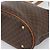 Céline Borsa a Mano CELINE Macadam Canvas PVC Pelle Marrone Oro Auth 187377 D'oro - vista 9