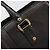 Borsa GUCCI in pelle nera e oro 131325 Auth 186805A Nero D'oro - vista 10