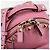 VALENTINO Studs Backpack Leather Pink Gold Auth BA13289A Golden - view 20