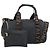 Borsa FENDI Canvas 2way Nera Oro Auth 186293 Nero D'oro