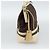 Borsa PRADA in tela marrone Auth 185862 - vista 3