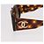 Gafas de sol CHANEL COCO de plástico Marrón Oro CC Auth 185486 Castaño Dorado - vista 7