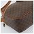 Céline Borsa a tracolla CELINE Macadam Canvas PVC Pelle Marrone Oro Autentica ka4839 D'oro - vista 15