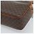 Céline Borsa a tracolla CELINE Macadam Canvas PVC Pelle Marrone Oro Autentica ka4839 D'oro - vista 16