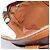 Céline Borsa a tracolla CELINE Macadam Canvas PVC Pelle Marrone Oro Autentica ka4839 D'oro - vista 19