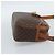 Céline Borsa a tracolla CELINE Macadam Canvas PVC Pelle Marrone Oro Autentica ka4839 D'oro - vista 4