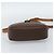 Céline Borsa a tracolla CELINE Macadam Canvas PVC Pelle Marrone Oro Autentica ka4839 D'oro - vista 5