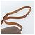 Céline Borsa a tracolla CELINE Macadam Canvas PVC Pelle Marrone Oro Autentica ka4839 D'oro - vista 8