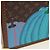 LOUIS VUITTON Monogram LVxYK Cotoville 40 Trunk Blue M10156 LV Auth 184943SM Monogramma - vista 21