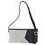 Borsa a tracolla LOEWE Anagram in scamosciato grigio argento autentica 187727A Marrone - vista 2