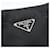 Borsa a Spalla PRADA Nylon Nero Argento Auth 186118 - vista 18