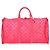 LOUIS VUITTON See Through Keepall Bandouliere 50 Borsa M55267 LV Auth 185330SM Rosa - vista 13