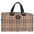 Burberry Nova Check Boston Tasche Canvas Beige Gold Authentisch ep14727 Golden - Ansicht 13