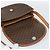 Céline Borsa a Spalla CELINE Macadam Canvas PVC Pelle Marrone Oro Auth 187770 D'oro - vista 17