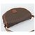 Céline Borsa a Spalla CELINE Macadam Canvas PVC Pelle Marrone Oro Auth 187770 D'oro - vista 6