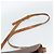Céline Borsa a Spalla CELINE Macadam Canvas PVC Pelle Marrone Oro Auth 187770 D'oro - vista 8