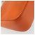 Borsa a tracolla Salvatore Ferragamo Gancini in catena di pelle arancione e oro Auth 185560 - vista 18