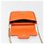 Borsa a tracolla Salvatore Ferragamo Gancini in catena di pelle arancione e oro Auth 185560 - vista 20