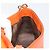 Borsa a tracolla Salvatore Ferragamo Gancini in catena di pelle arancione e oro Auth 185560 - vista 22