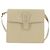 Bolsa de Ombro SAINT LAURENT YSL em Couro Marfim Ouro Auth am11905V Dourado Cru - vista 13