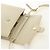 Bolsa de Ombro SAINT LAURENT YSL em Couro Marfim Ouro Auth am11905V Dourado Cru - vista 20