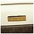 Bolsa de Ombro SAINT LAURENT YSL em Couro Marfim Ouro Auth am11905V Dourado Cru - vista 23