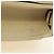 Bolsa de Ombro SAINT LAURENT YSL em Couro Marfim Ouro Auth am11905V Dourado Cru - vista 6