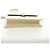 Bolsa de Ombro SAINT LAURENT YSL em Couro Marfim Ouro Auth am11905V Dourado Cru - vista 7