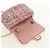 CHANEL Borsa a Spalla con Catena Tweed 2way Pink Gold CC Auth 185316M Rosa D'oro - vista 25