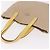 PRADA Tote Bag Canvas Beige Silber Auth 187781A - Ansicht 6