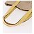 PRADA Tote Bag Canvas Beige Silber Auth 187781A - Ansicht 7