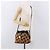Borsa a tracolla BURBERRY in pelle Harako Marrone Oro Autentica 187618A - vista 25
