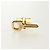 LOUIS VUITTON Damier Ebene Gemelli Gold Tone LV Auth 184847V - vista 11