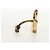 LOUIS VUITTON Damier Ebene Gemelli Gold Tone LV Auth 184847V - vista 7