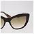 Gafas de sol Miu Miu de plástico Marrón Auth 186352M Castaño - vista 4