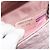 Bolsa Christian Dior Lady Dior Cannage em nylon com alça de plástico 2way Auth am11890A Prata Rosa - vista 11