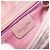 Bolsa Christian Dior Lady Dior Cannage em nylon com alça de plástico 2way Auth am11890A Prata Rosa - vista 23