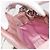 Bolsa Christian Dior Lady Dior Cannage em nylon com alça de plástico 2way Auth am11890A Prata Rosa - vista 24